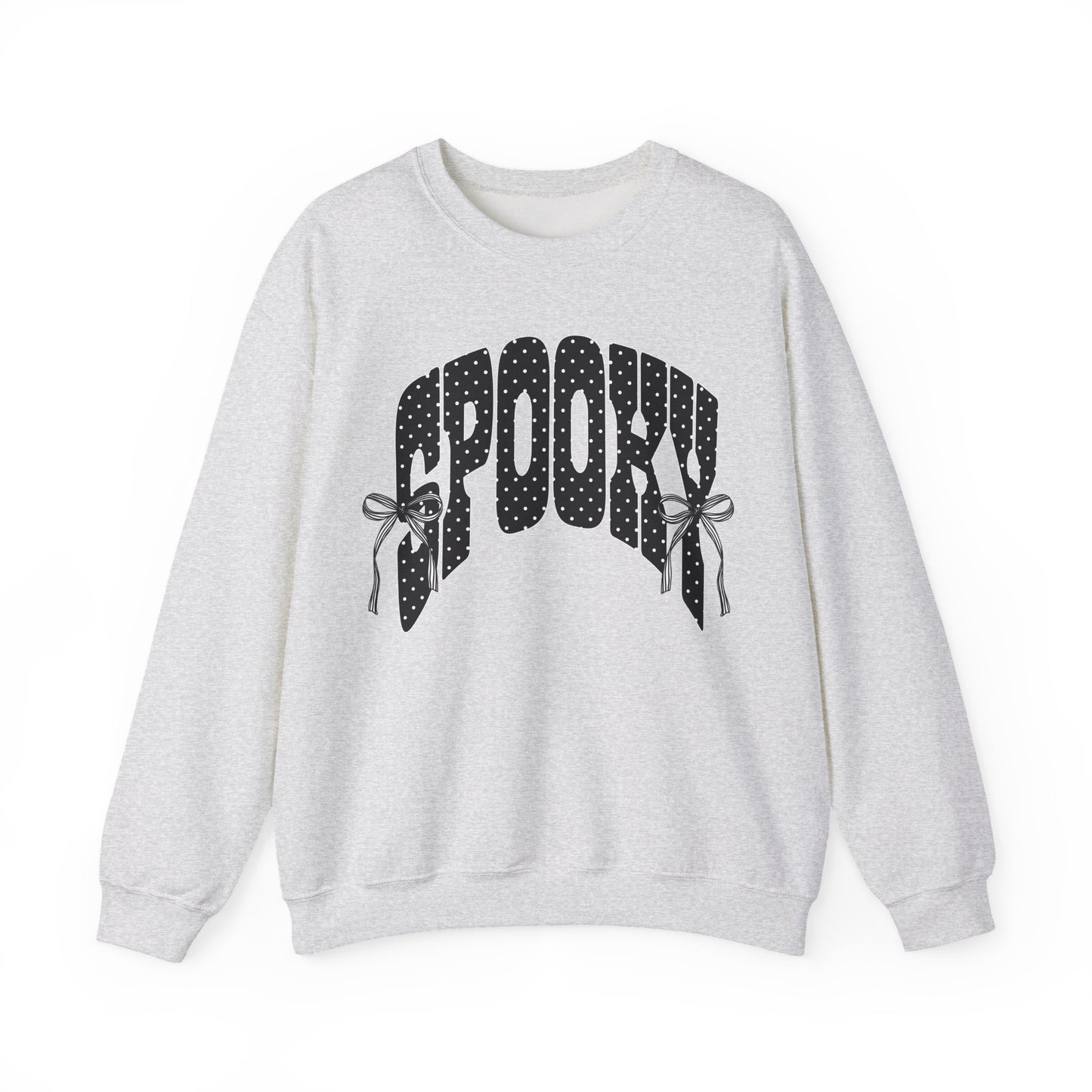 Bow spooky Unisex Heavy Blend™ Crewneck Sweatshirt