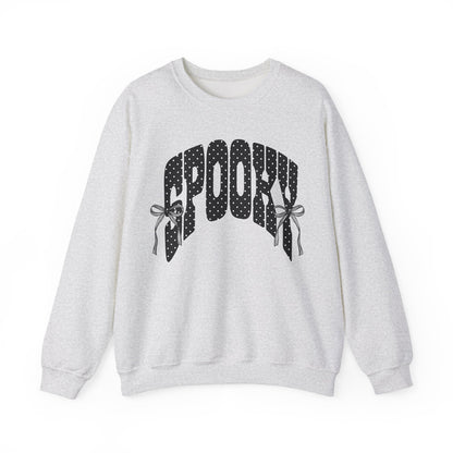 Bow spooky Unisex Heavy Blend™ Crewneck Sweatshirt