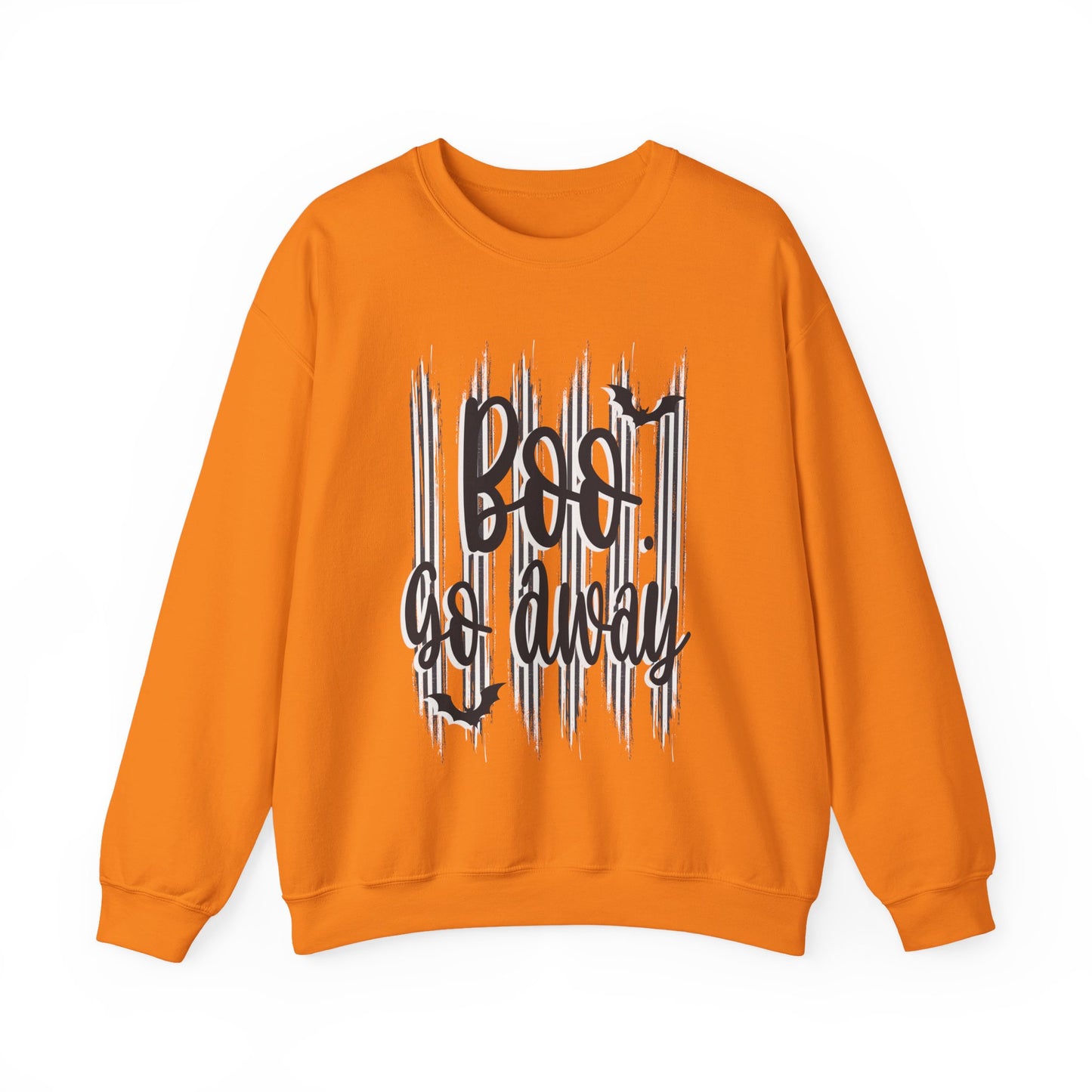 Boo go away Unisex Heavy Blend™ Crewneck Sweatshirt