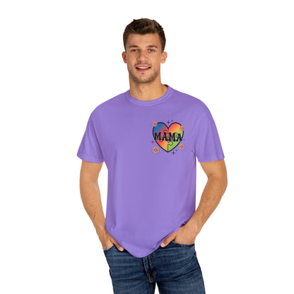 Somebody's proud autism mama Unisex Garment-Dyed T-shirt