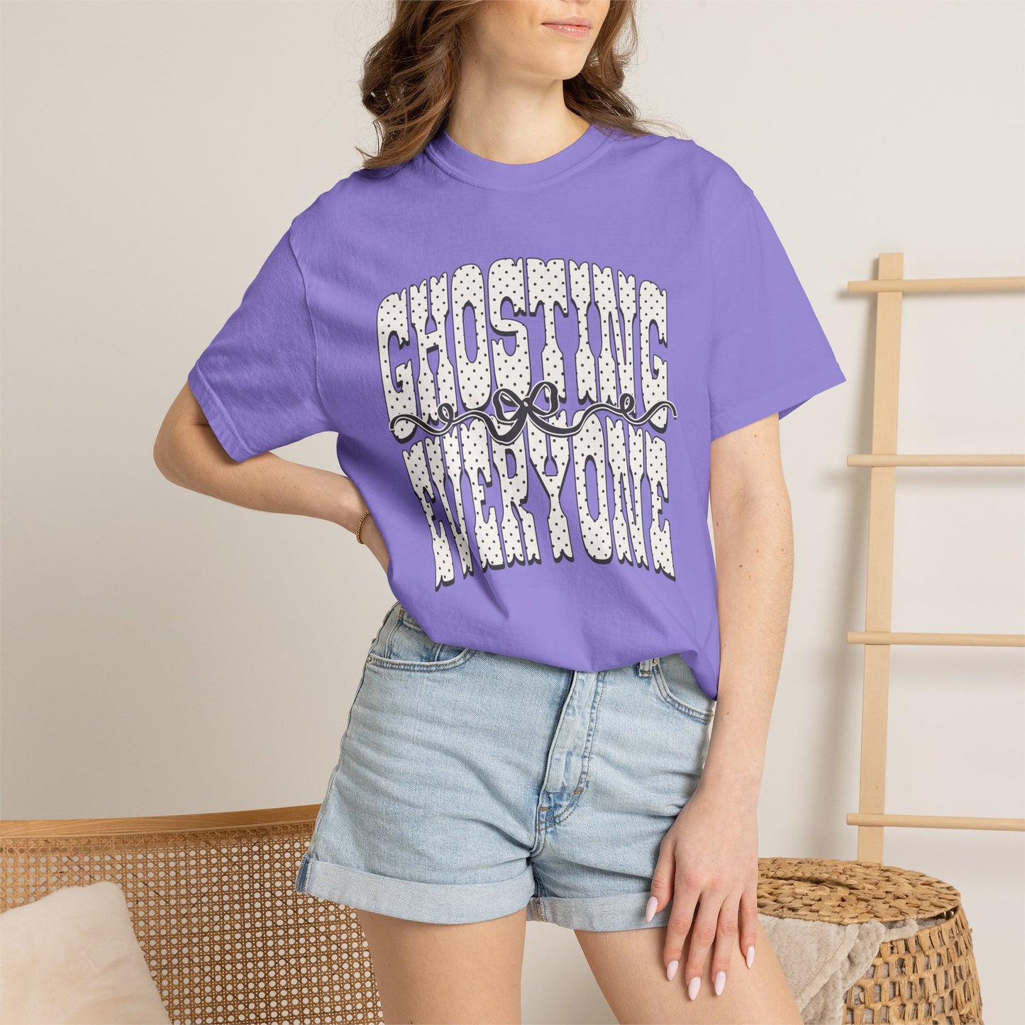Ghosting everyone Unisex Garment-Dyed T-shirt