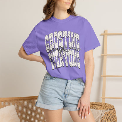 Ghosting everyone Unisex Garment-Dyed T-shirt