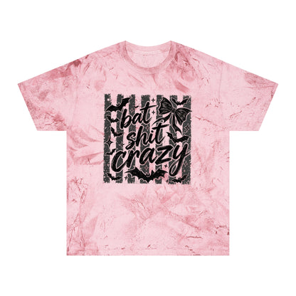 Bat shit crazy Unisex Color Blast T-Shirt