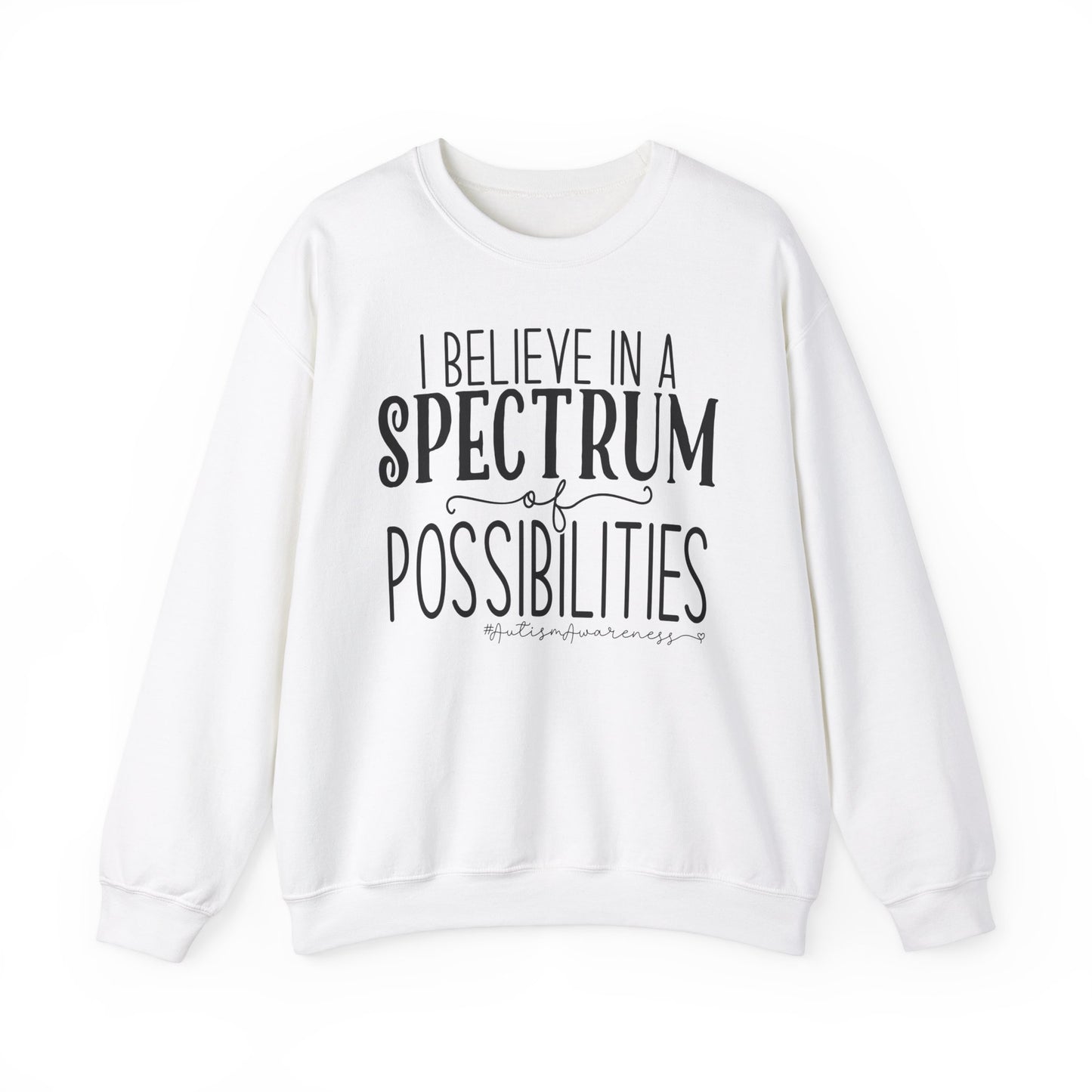 It’s a spectrum Unisex Heavy Blend™ Crewneck Sweatshirt