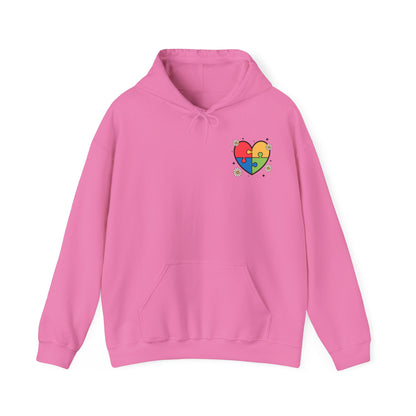 love doesn't need words Unisex Heavy Blend™ Hooded Sweatshirt