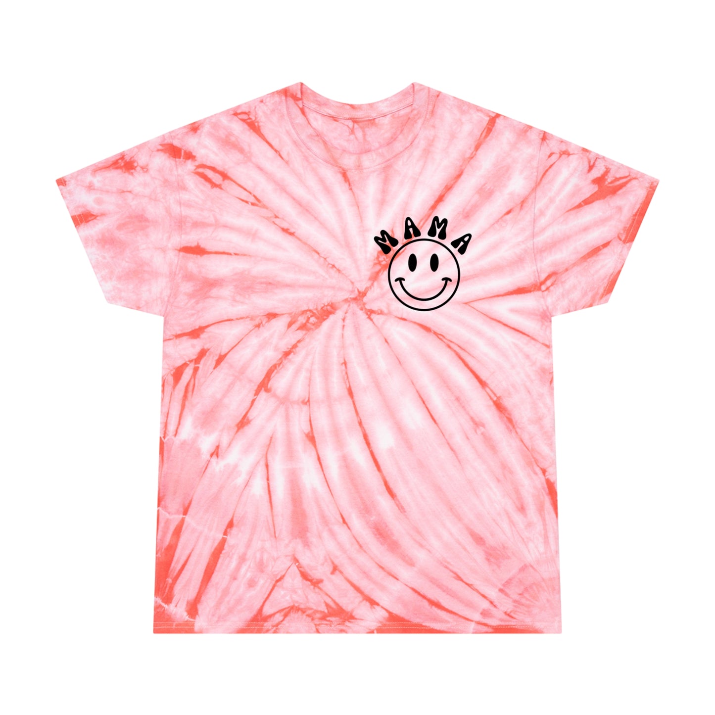 Ten toes down mama cyclone tie dye tee