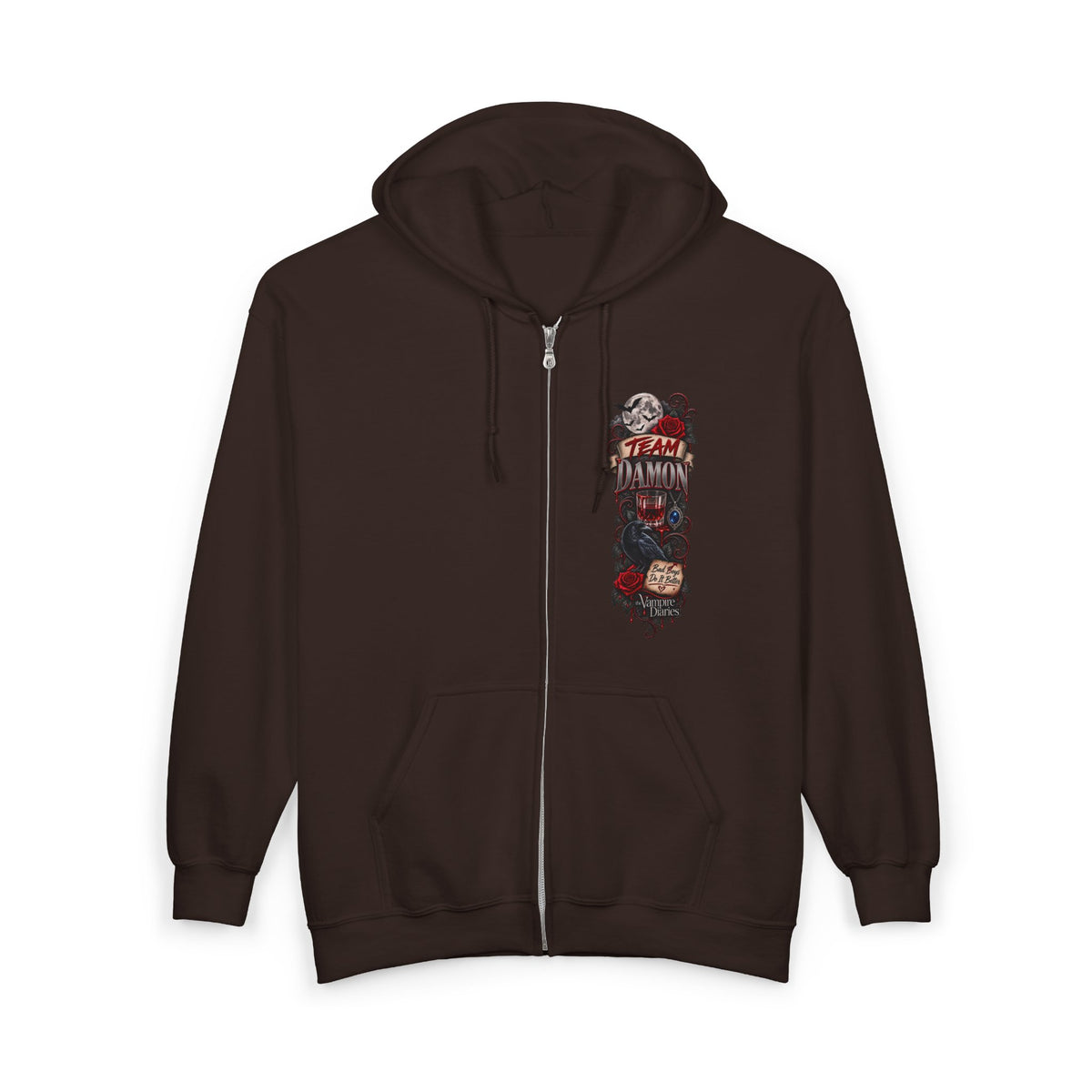 Team  Damon Unisex Heavy Blend™ Full Zip Hooded Sweatshirt