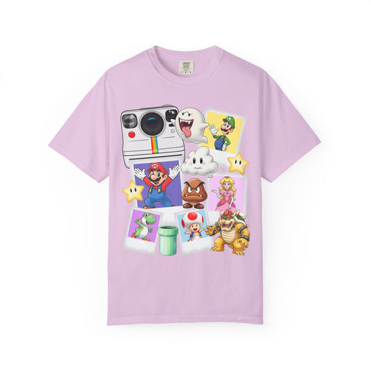 Retro Gamer T-Shirt Featuring Mario & Friends