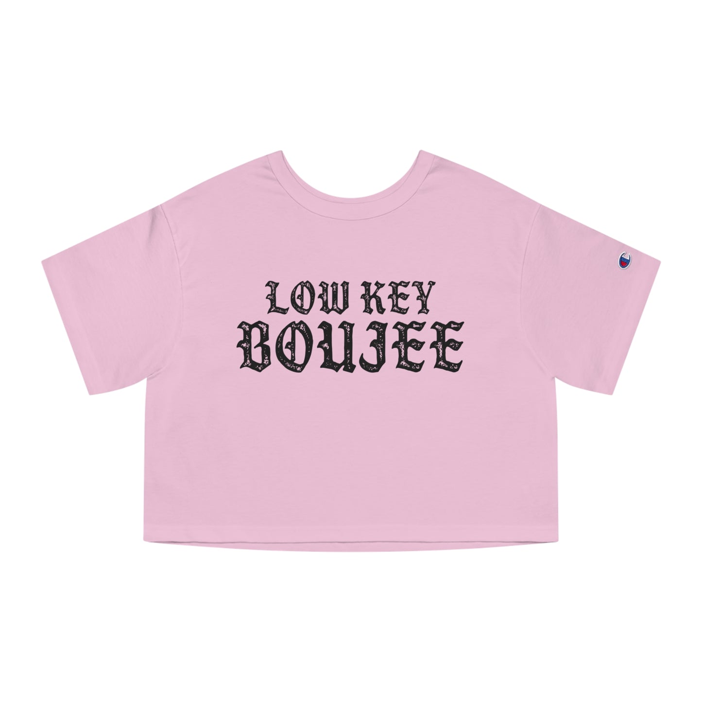 Low key boujee Champion Women's Heritage Cropped T-Shirt