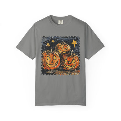 Midnight pumpkins Unisex Garment-Dyed T-shirt