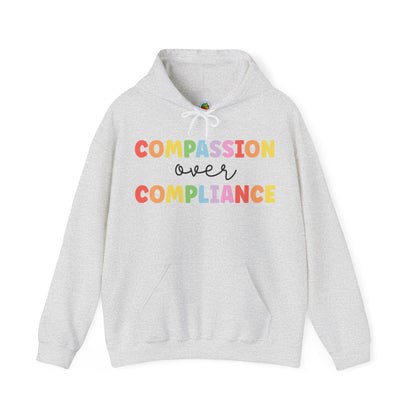 compassion over compliance Unisex Heavy Blend™ Hooded Sweatshirt