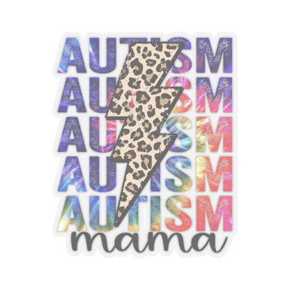 Autism mom Kiss-Cut Stickers