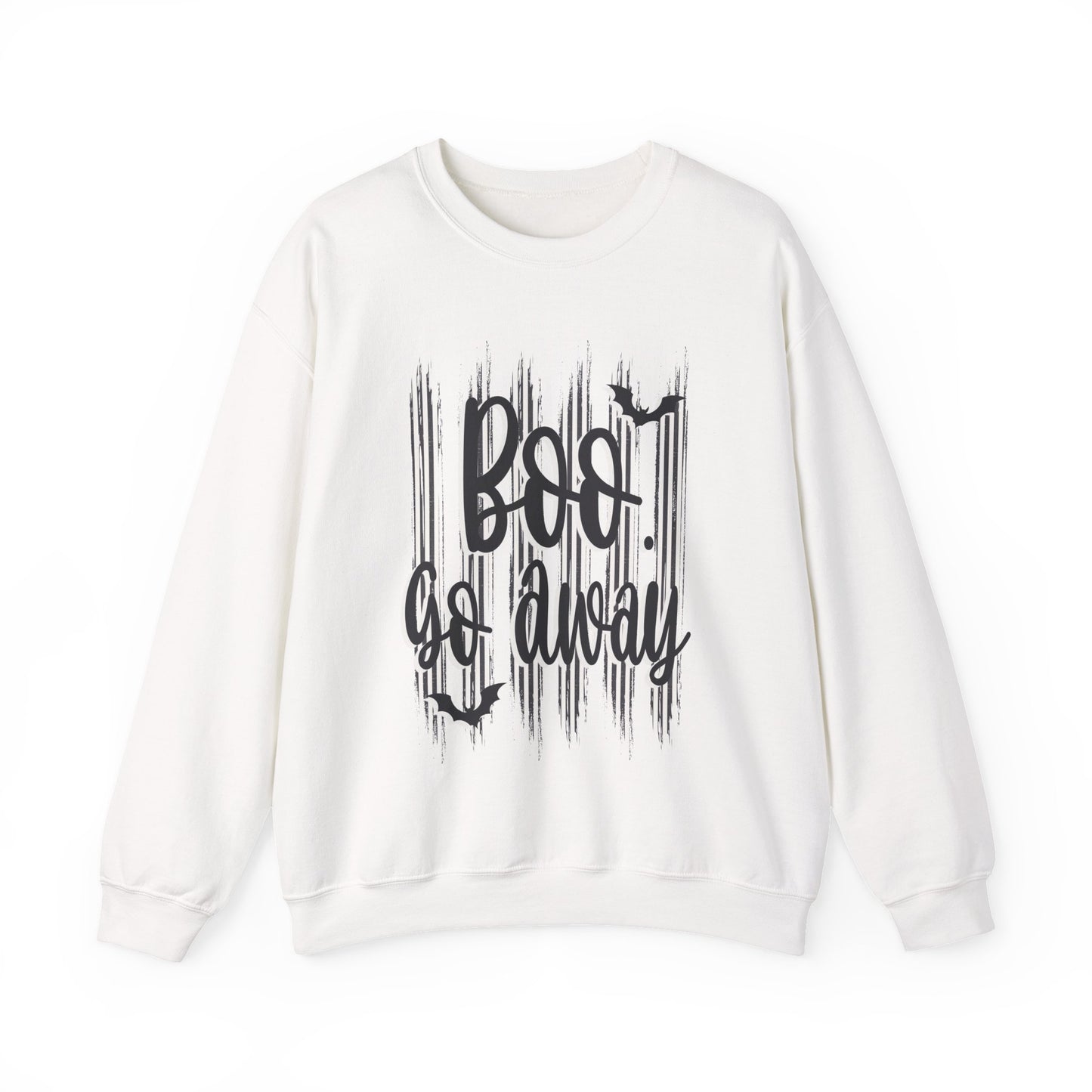 Boo go away Unisex Heavy Blend™ Crewneck Sweatshirt
