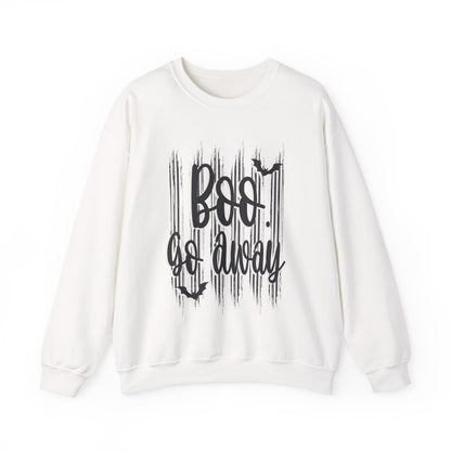 Boo go away Unisex Heavy Blend™ Crewneck Sweatshirt