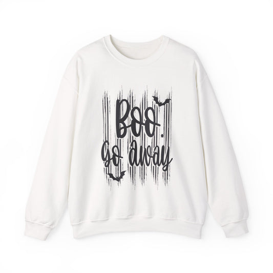 Boo go away Unisex Heavy Blend™ Crewneck Sweatshirt