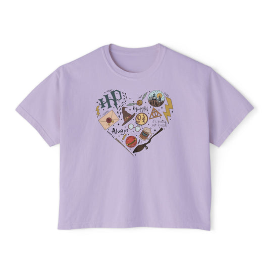 Harry Potter Inspired Women's Boxy Tee