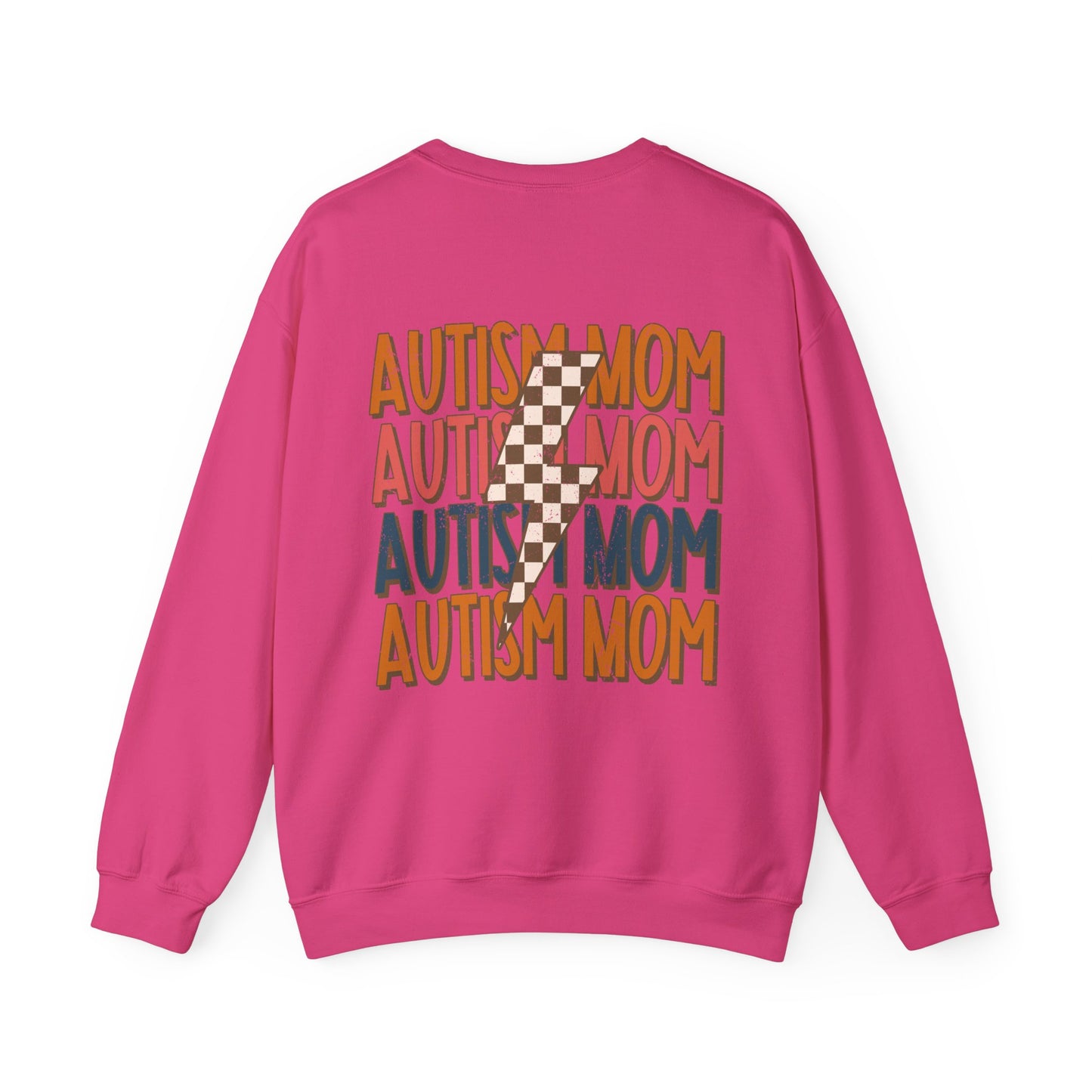 autism mom Unisex Heavy Blend™ Crewneck Sweatshirt