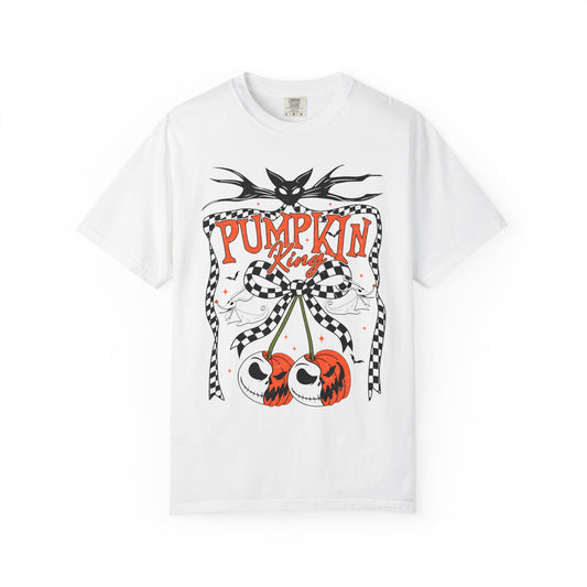 Pumpkin King Unisex Garment-Dyed T-Shirt | Fall Fashion, Halloween Tee