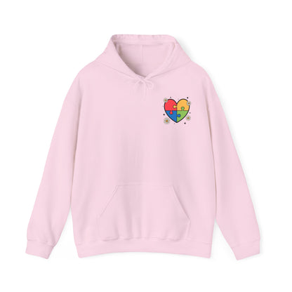 love doesn't need words Unisex Heavy Blend™ Hooded Sweatshirt