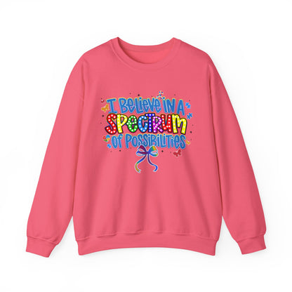 "I Believe in a Spectrum of Possibilities" Colorful Pride Design
