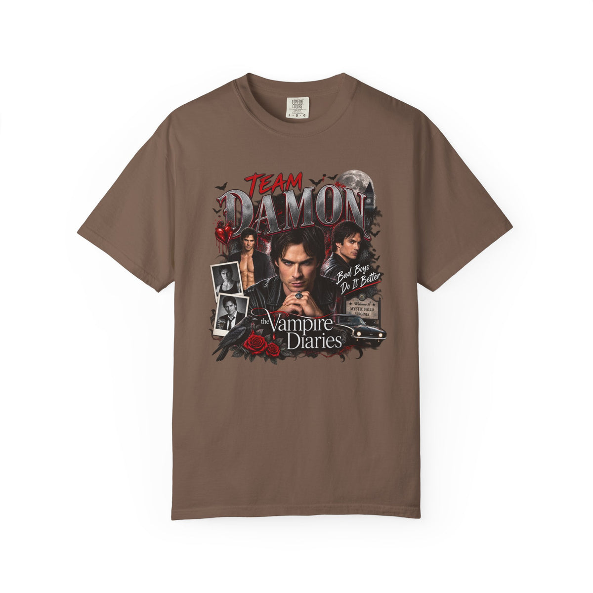 Team Damon Unisex Garment-Dyed T-shirt