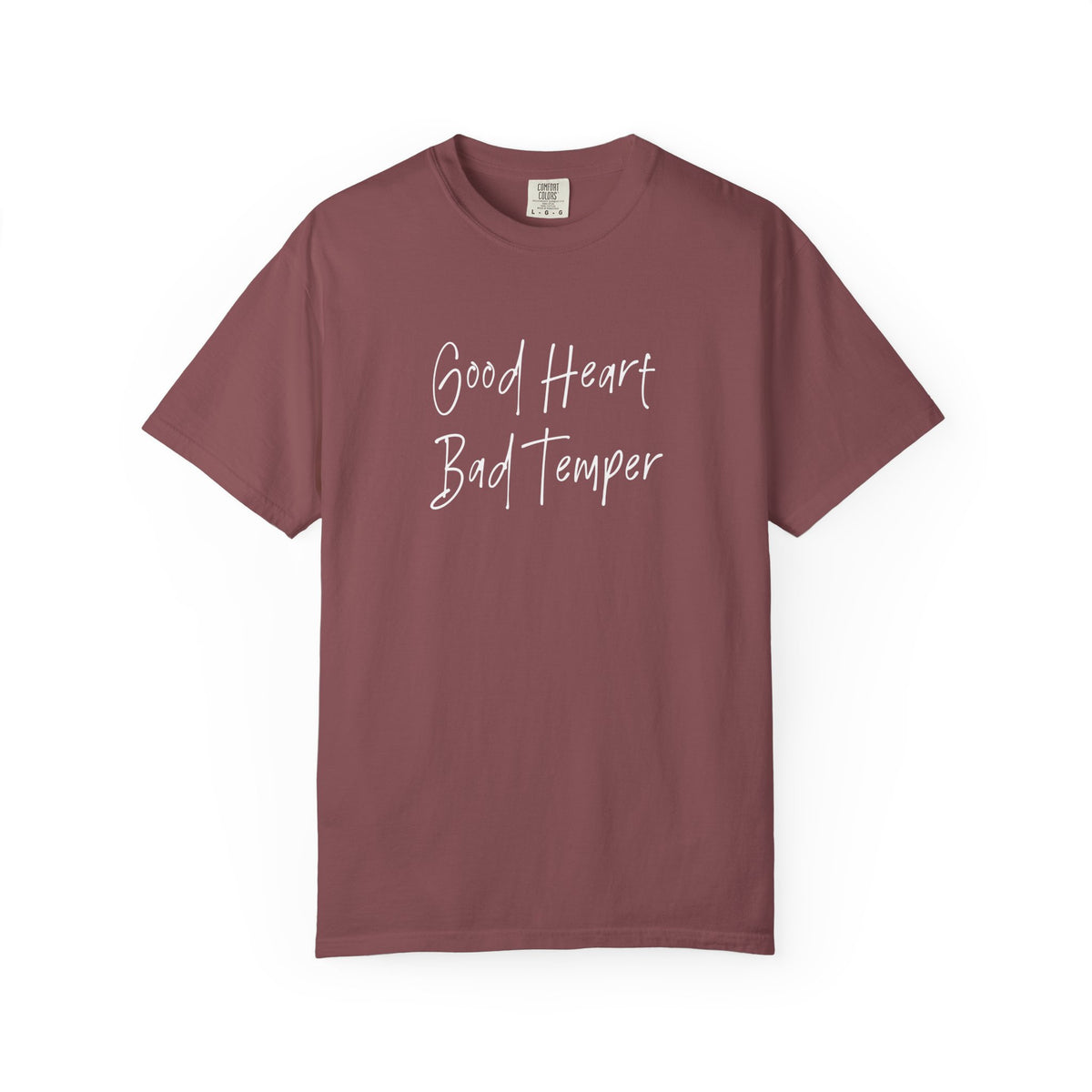 Good heart bad temper Unisex Garment-Dyed T-shirt