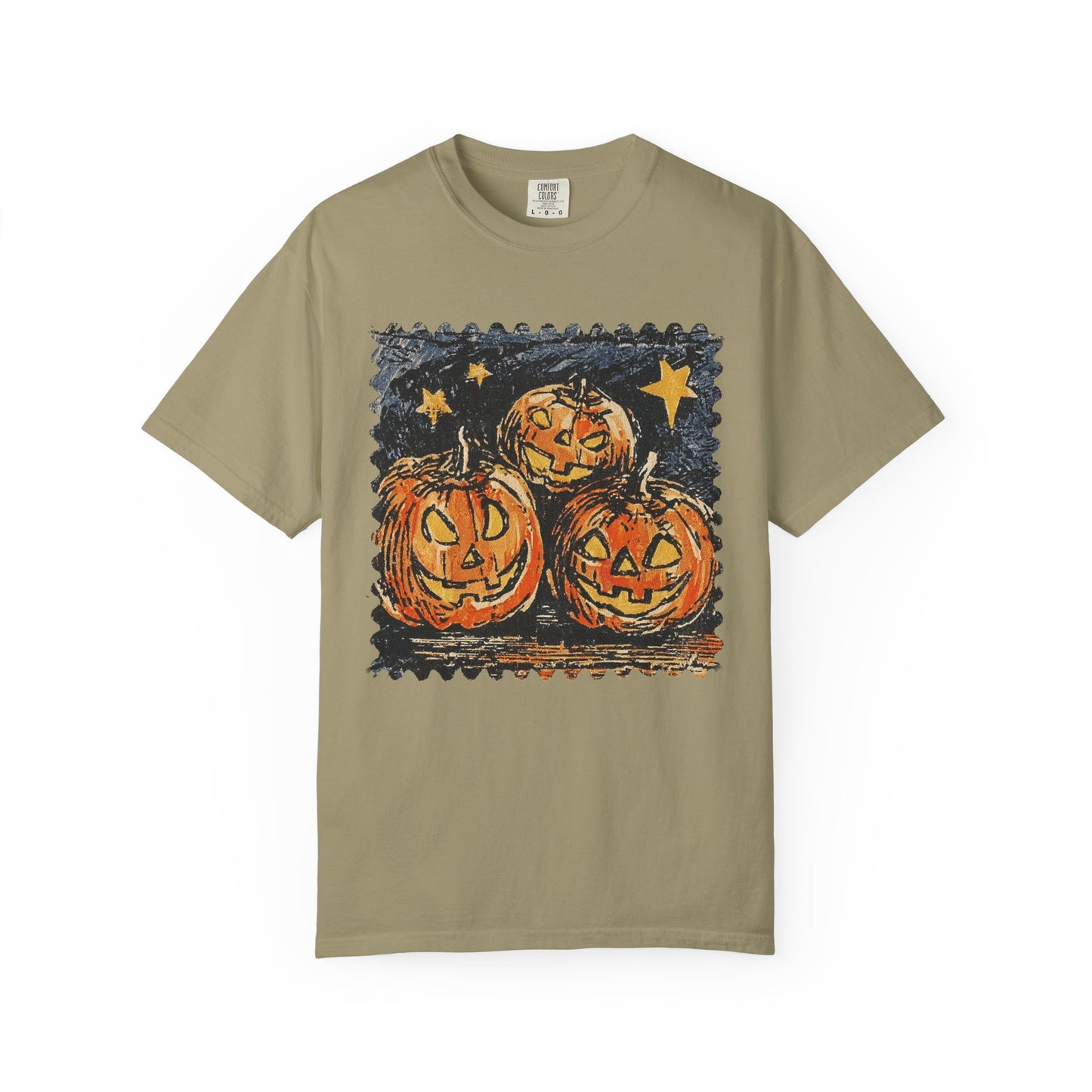 Midnight pumpkins Unisex Garment-Dyed T-shirt