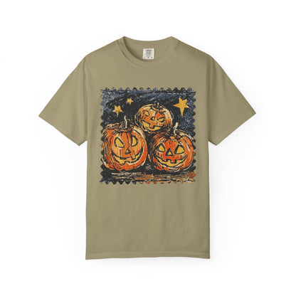 Midnight pumpkins Unisex Garment-Dyed T-shirt
