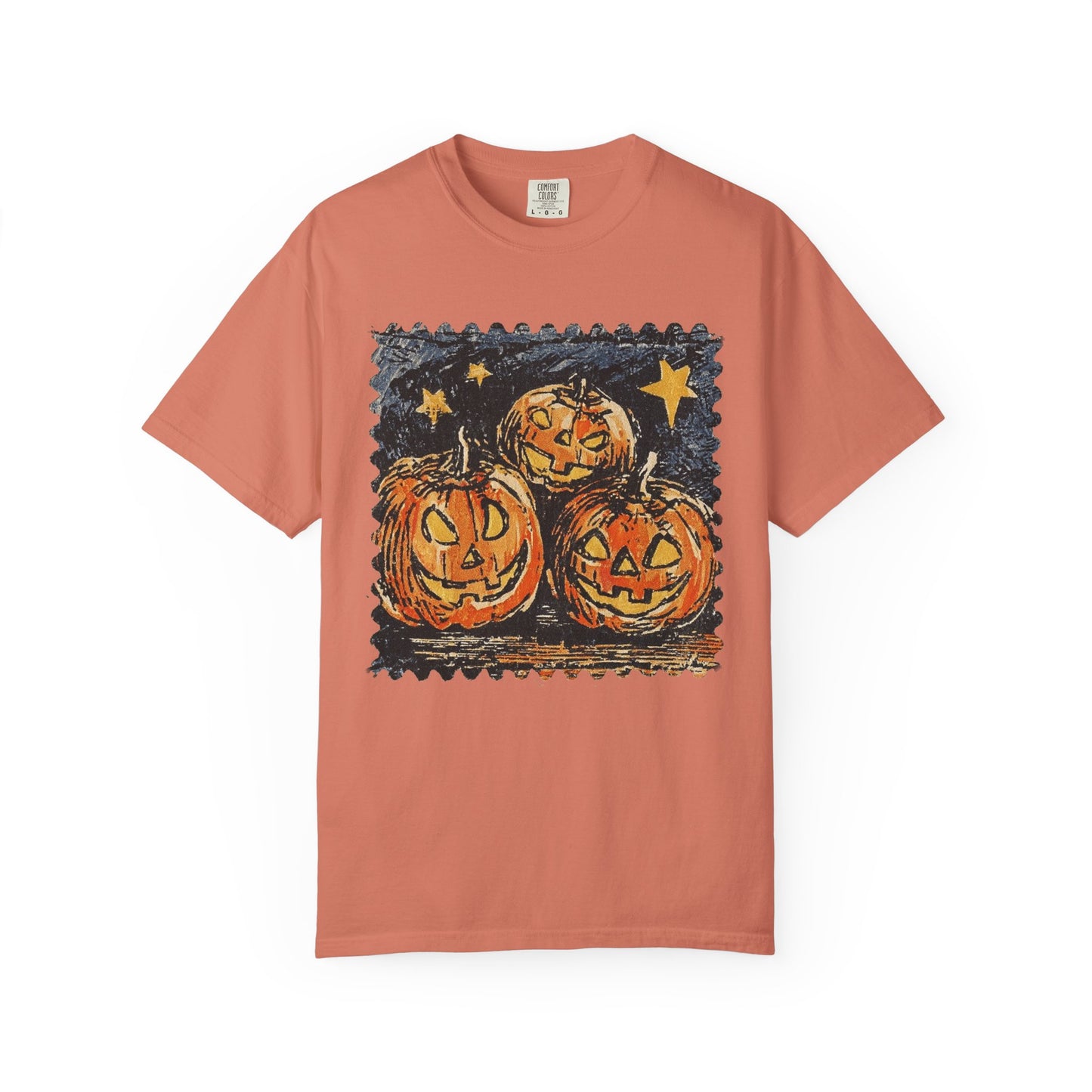 Midnight pumpkins Unisex Garment-Dyed T-shirt