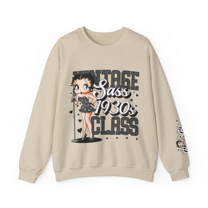 Betty Boop Vintage Sass Crewneck sweater