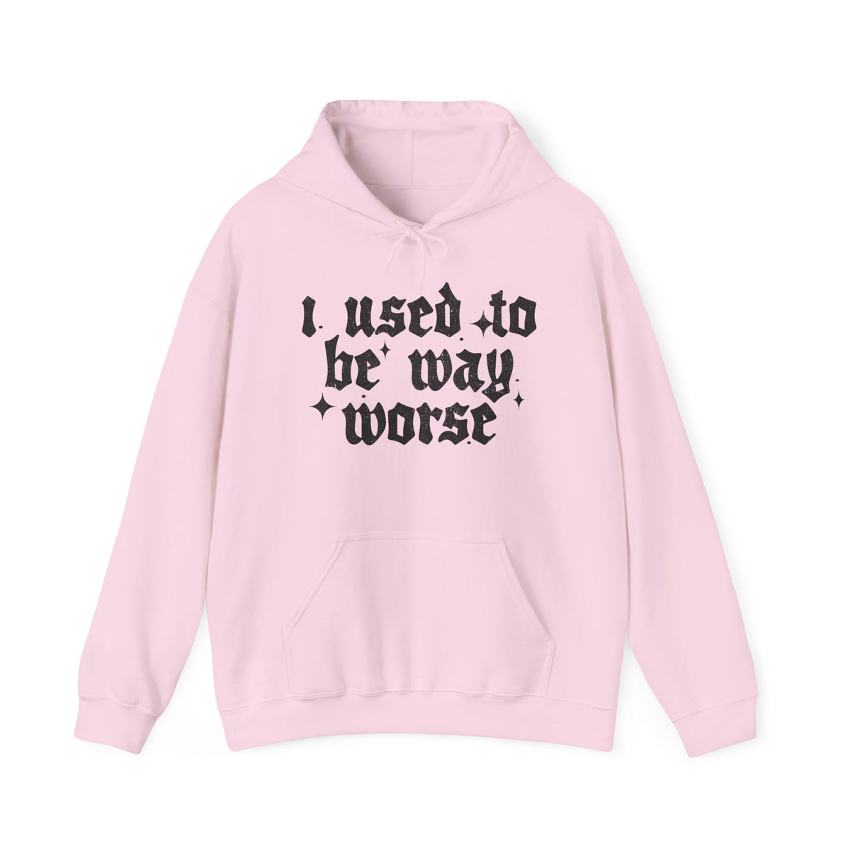 I use to be worse Unisex Heavy Blend™ Hooded Sweatshirt