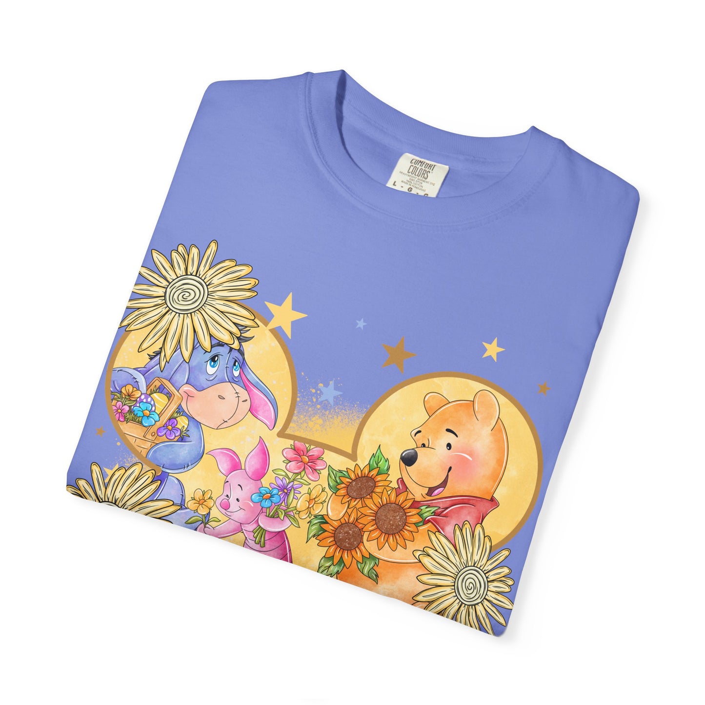 Pooh and crew Unisex Garment-Dyed T-shirt
