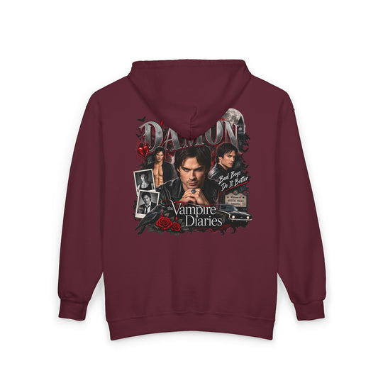 Team  Damon Unisex Heavy Blend™ Full Zip Hooded Sweatshirt
