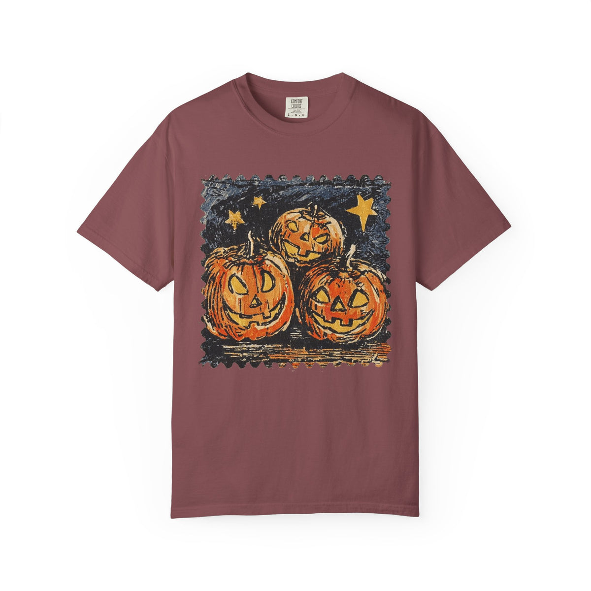 Midnight pumpkins Unisex Garment-Dyed T-shirt