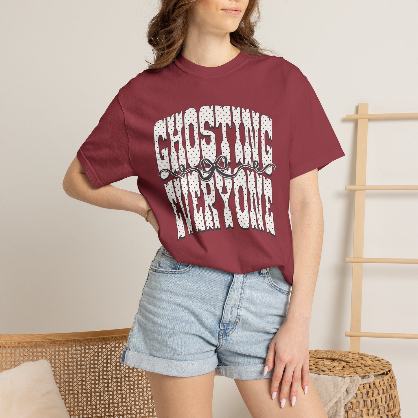 Ghosting everyone Unisex Garment-Dyed T-shirt