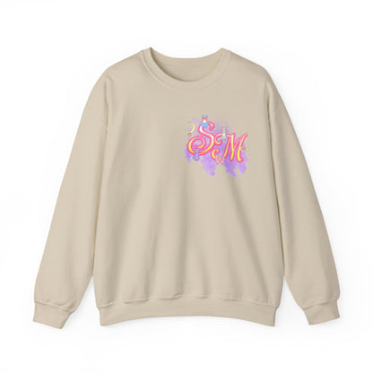 Sailor Moon Inspired Crewneck Sweatshirt, Cozy Unisex Top, Gift for Anime Fans, Casual Wear, Cute Aesthetic Apparel