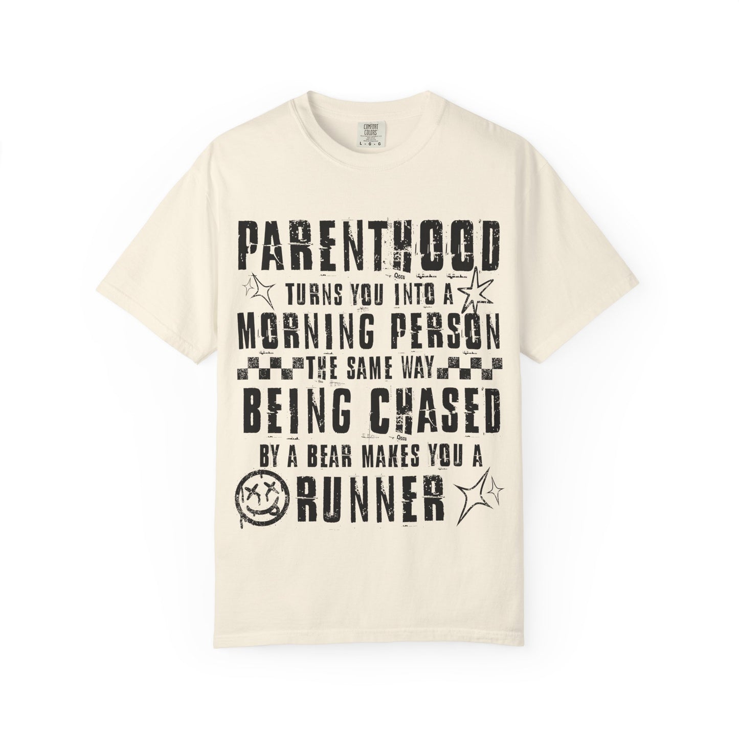 Morning person Unisex Garment-Dyed T-shirt