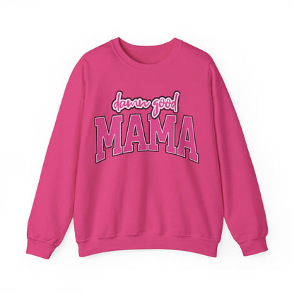 Damn good mama Unisex Heavy Blend™ Crewneck Sweatshirt