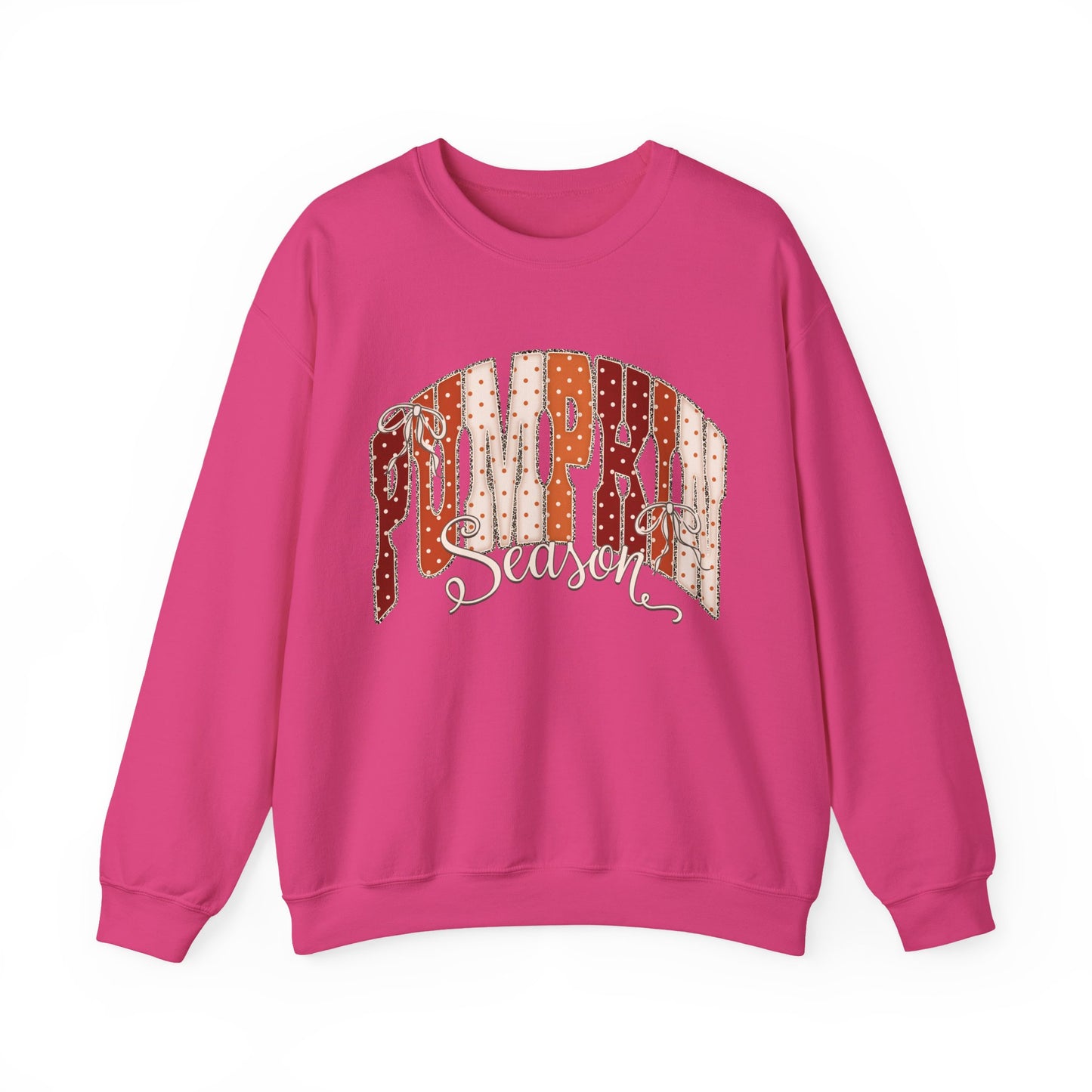Varsity pumpkin seasons Unisex Heavy Blend™ Crewneck Sweatshirt