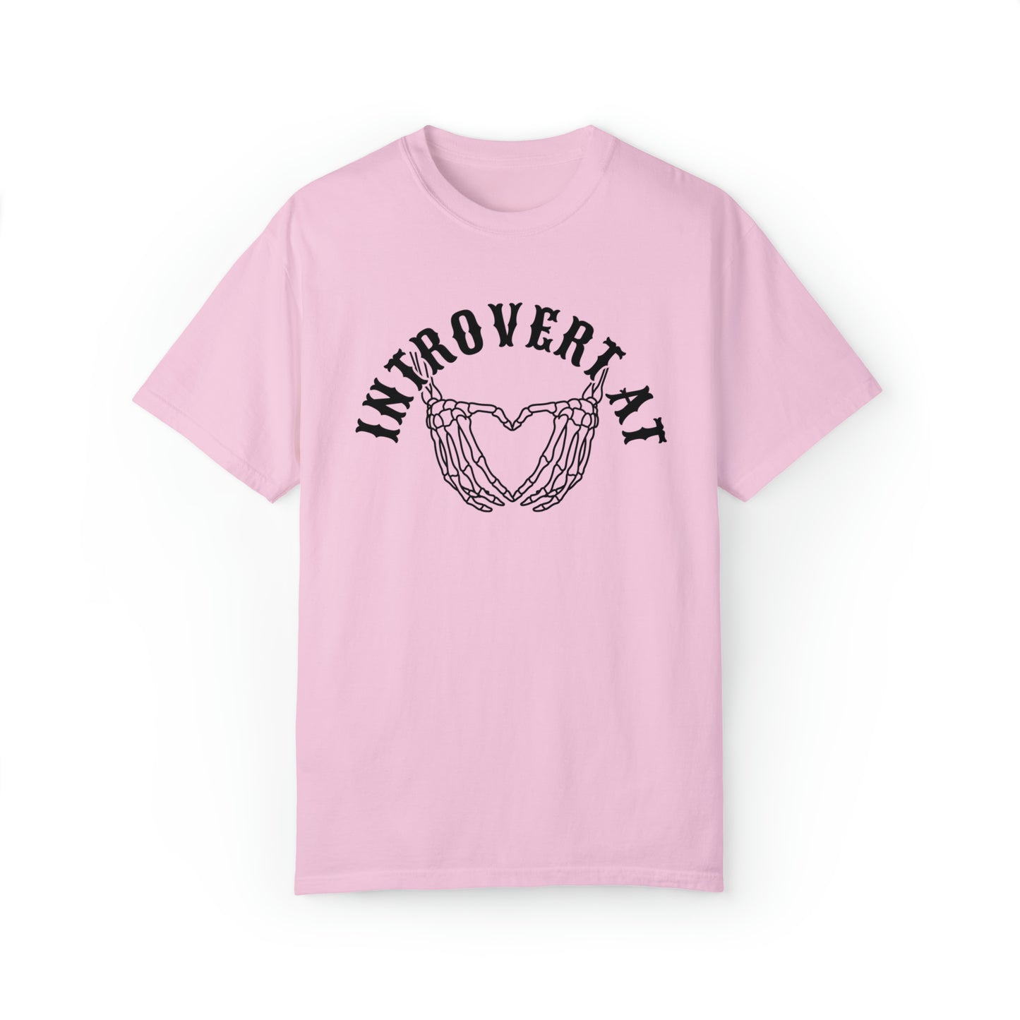 Introvert at heart Unisex Garment-Dyed T-shirt