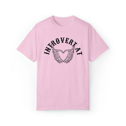 Introvert at heart Unisex Garment-Dyed T-shirt