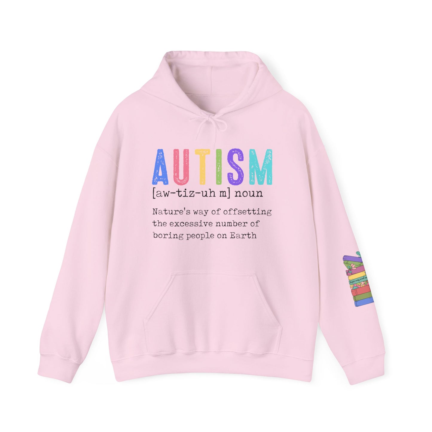 define autism Unisex Heavy Blend™ Hooded Sweatshirt