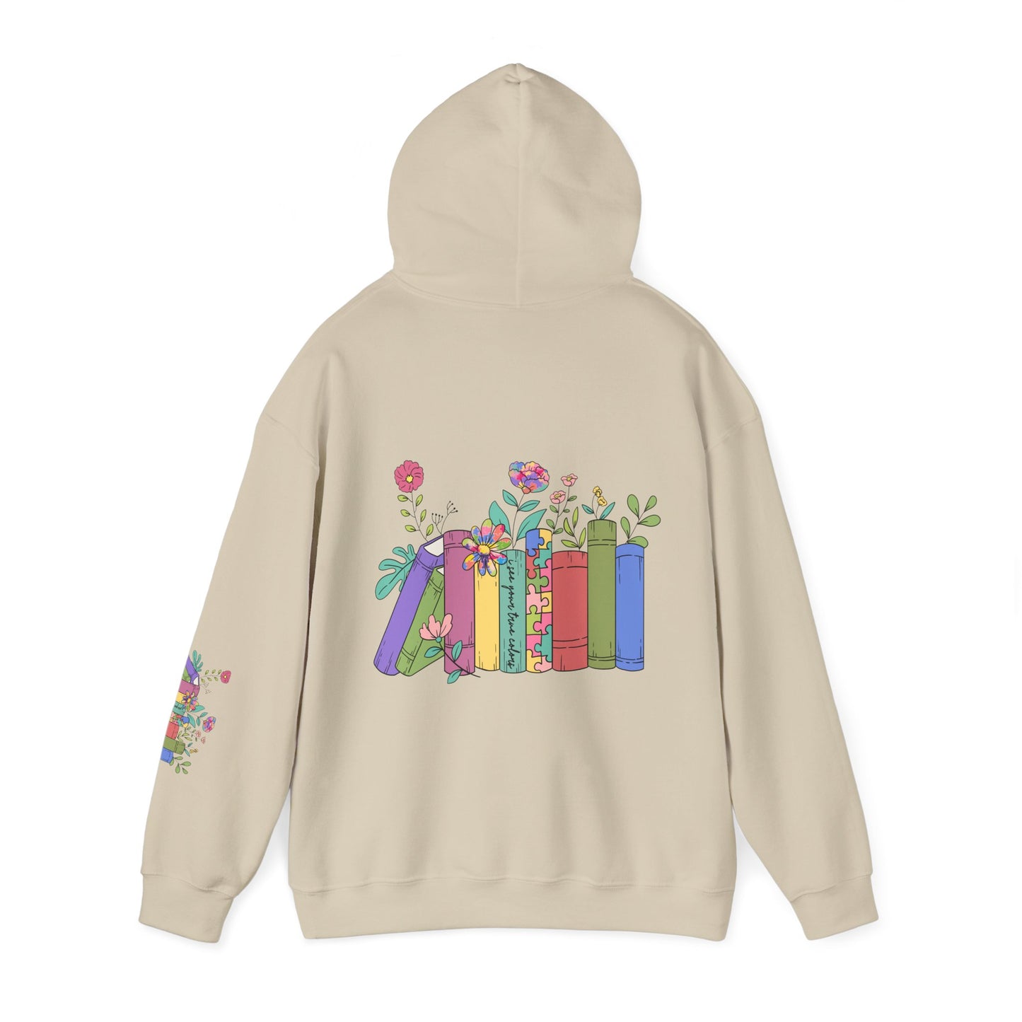 define autism Unisex Heavy Blend™ Hooded Sweatshirt