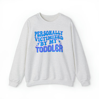 Victimized by my Toddler Unisex Heavy Blend™ Crewneck Sweatshirt