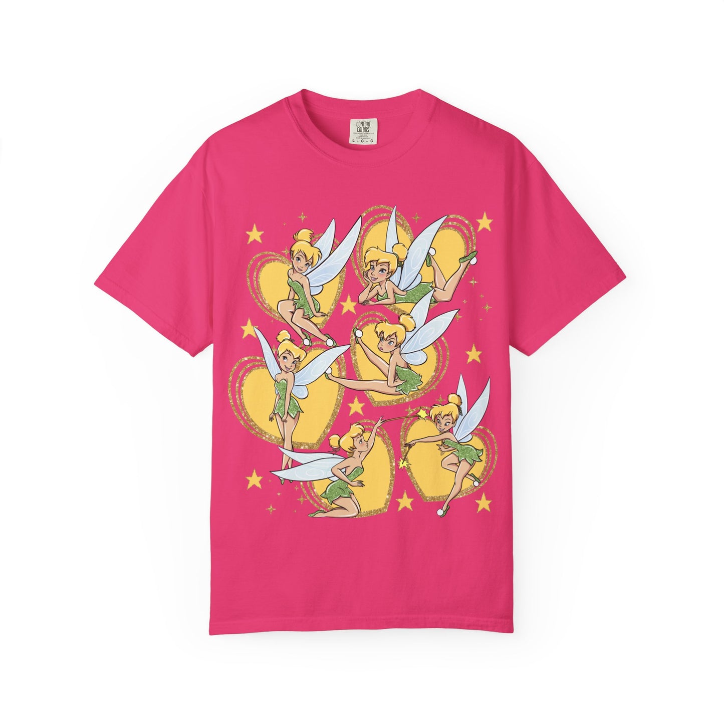 Tink Fairy T-Shirt, Magical Pixie Tee, Fun Graphic Shirt, Summer Vibes Top, Gift for Fairy Lovers