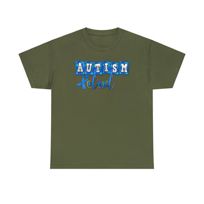 autism dad Unisex Heavy Cotton Tee