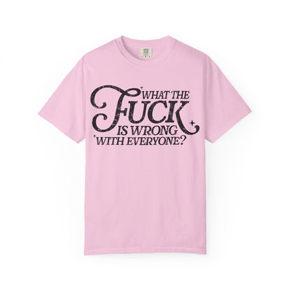 What is wrong Witty Graphic T-Shirt, Unisex Humor Tee, Casual Statement Shirt, Gift for Friends, Everyday Wear, Quirky Outfit