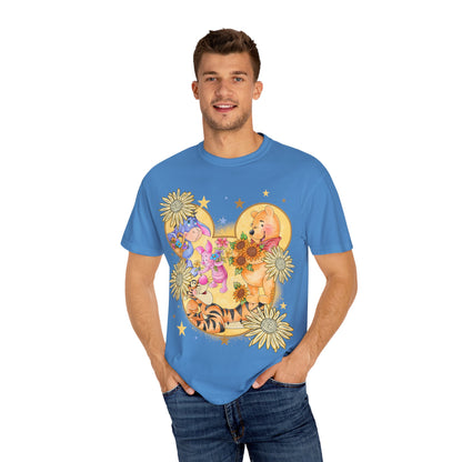 Pooh and crew Unisex Garment-Dyed T-shirt