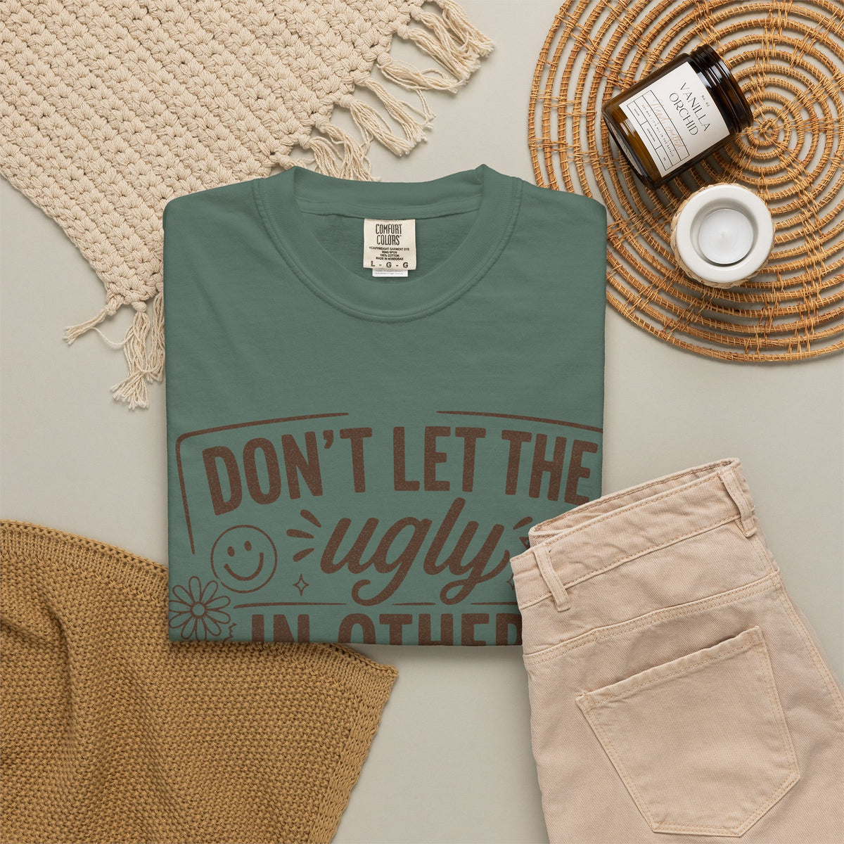 Don’t kill the beauty Unisex Garment-Dyed T-shirt