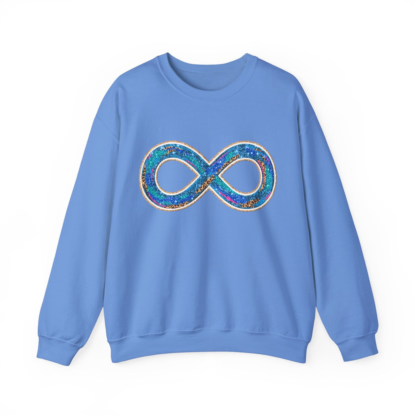 autism infinity symbol Unisex Heavy Blend™ Crewneck Sweatshirt